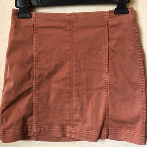 Burnt Orange Skirt